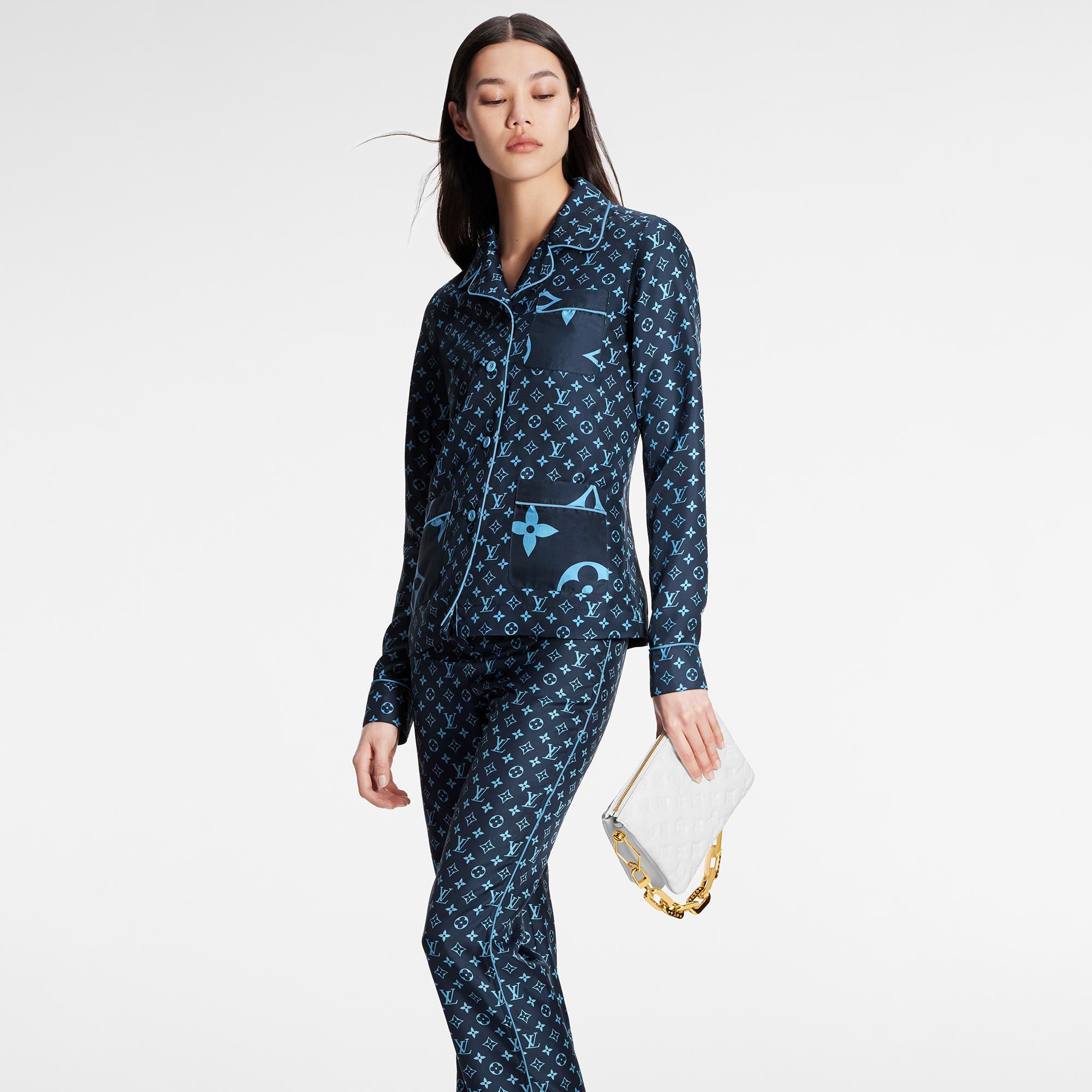 Louis vuitton monogram pajamas hot sale